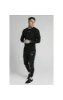 SikSilk Element L/S Straight Hem Gym Tee – Black & Gold sold by Siksilk
