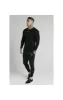 SikSilk Element L/S Straight Hem Gym Tee – Black & Gold sold by Siksilk
