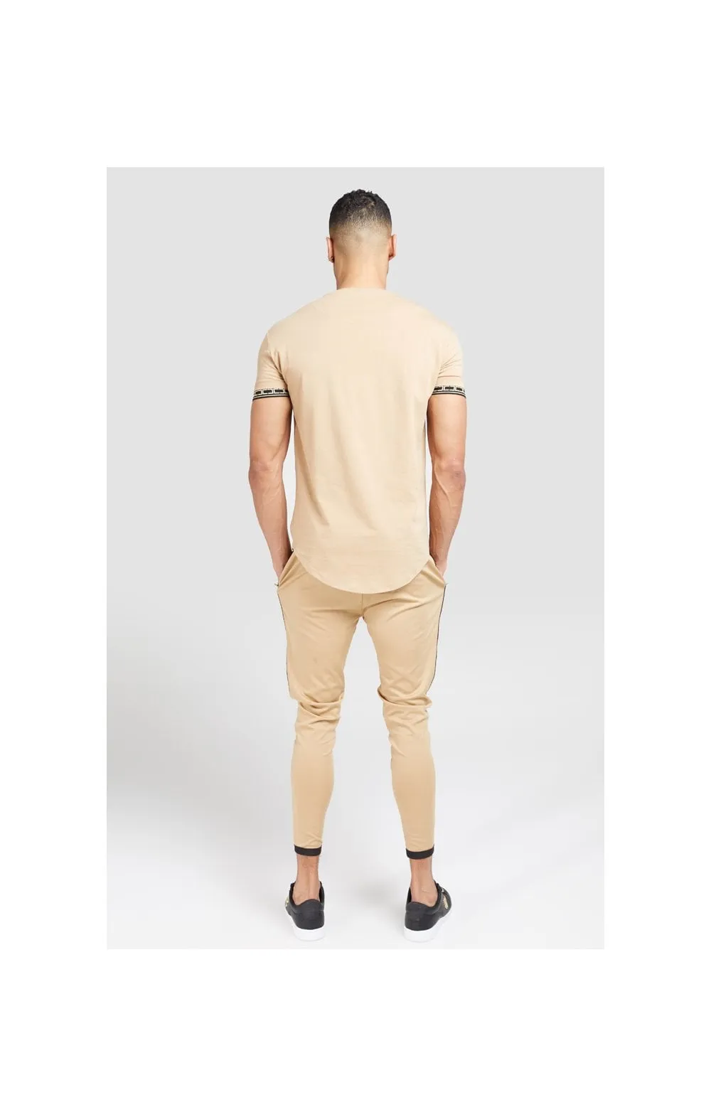 SikSilk S/S Scope Gym Tee – Beige sold by Siksilk product image thumbnail 5