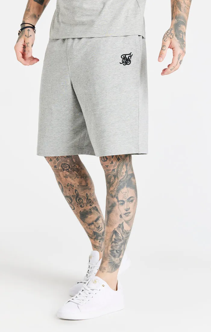 Grey Essential Jersey Short sold by Siksilk