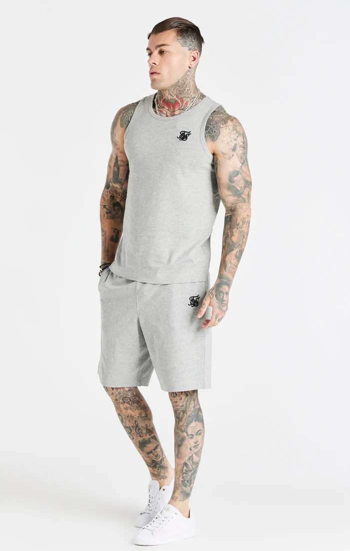 Grey Essential Jersey Short sold by Siksilk product image thumbnail 2