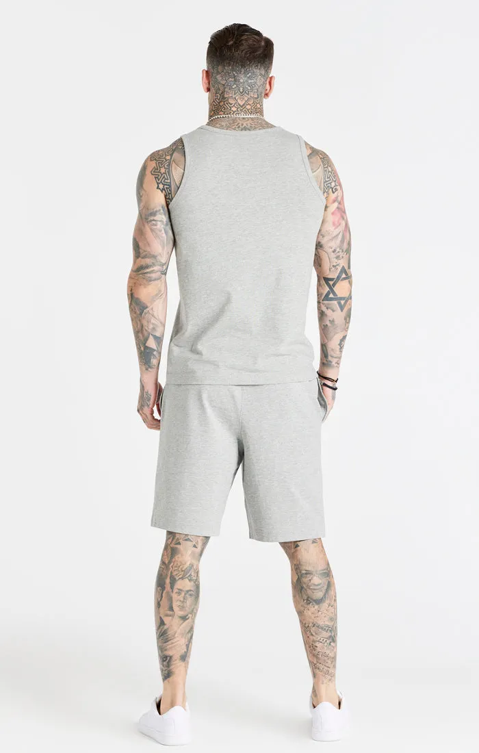 Grey Essential Jersey Short sold by Siksilk product image thumbnail 3