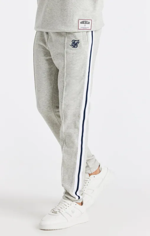 Boys Grey Marl Varsity Loose Fit Track Pant sold by Siksilk