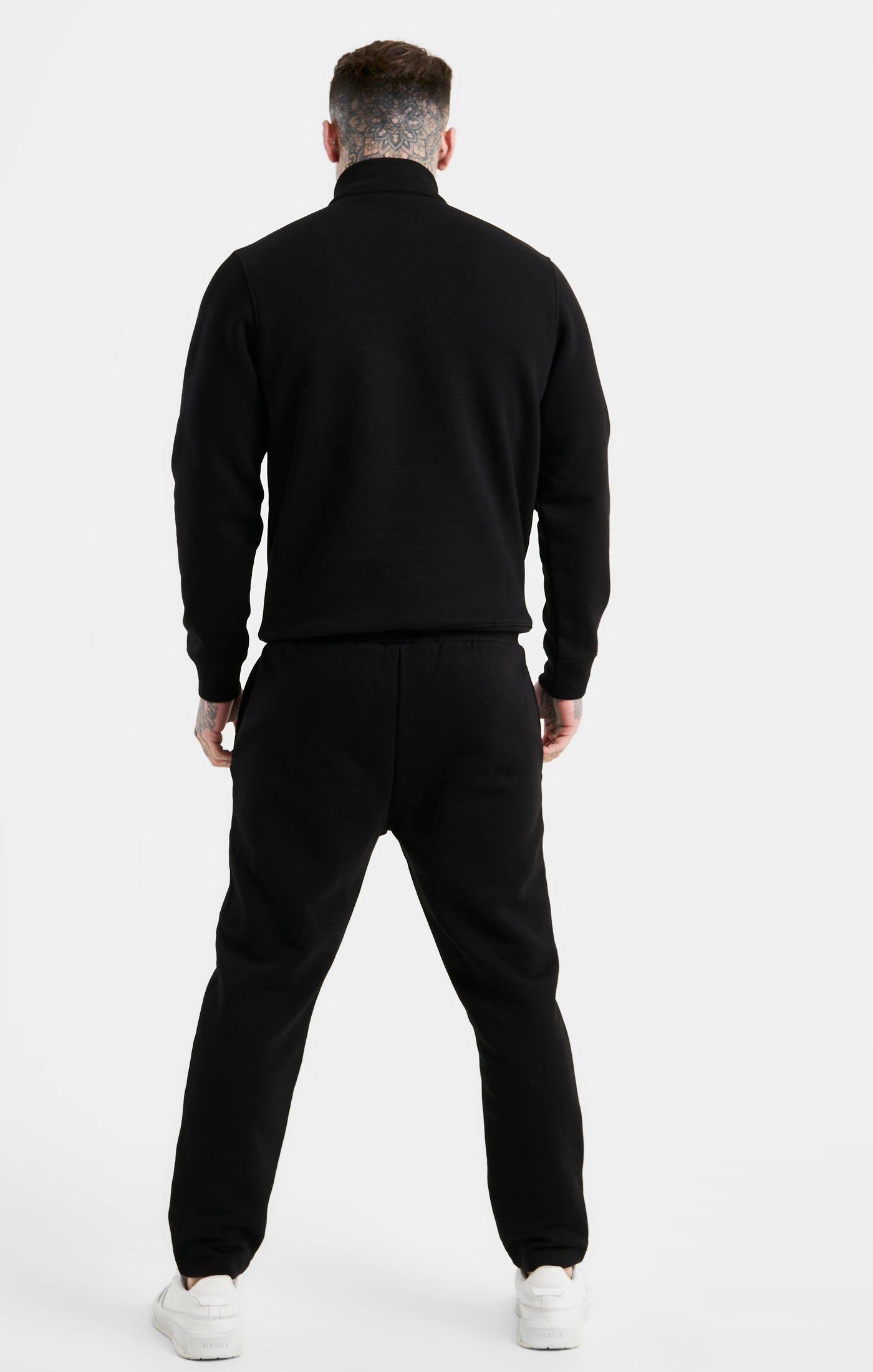Black Zip Funnel Track Top sold by Siksilk product image thumbnail 5