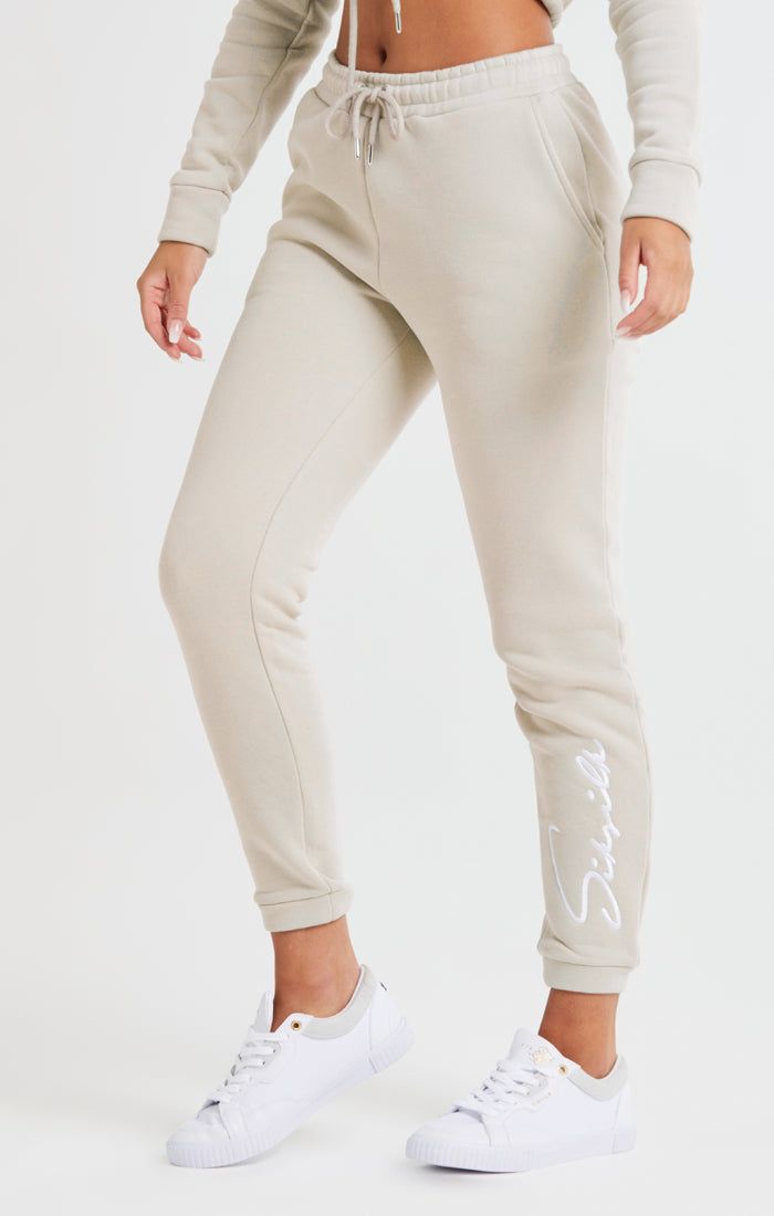 SikSilk Essential Jogger - Beige sold by Siksilk