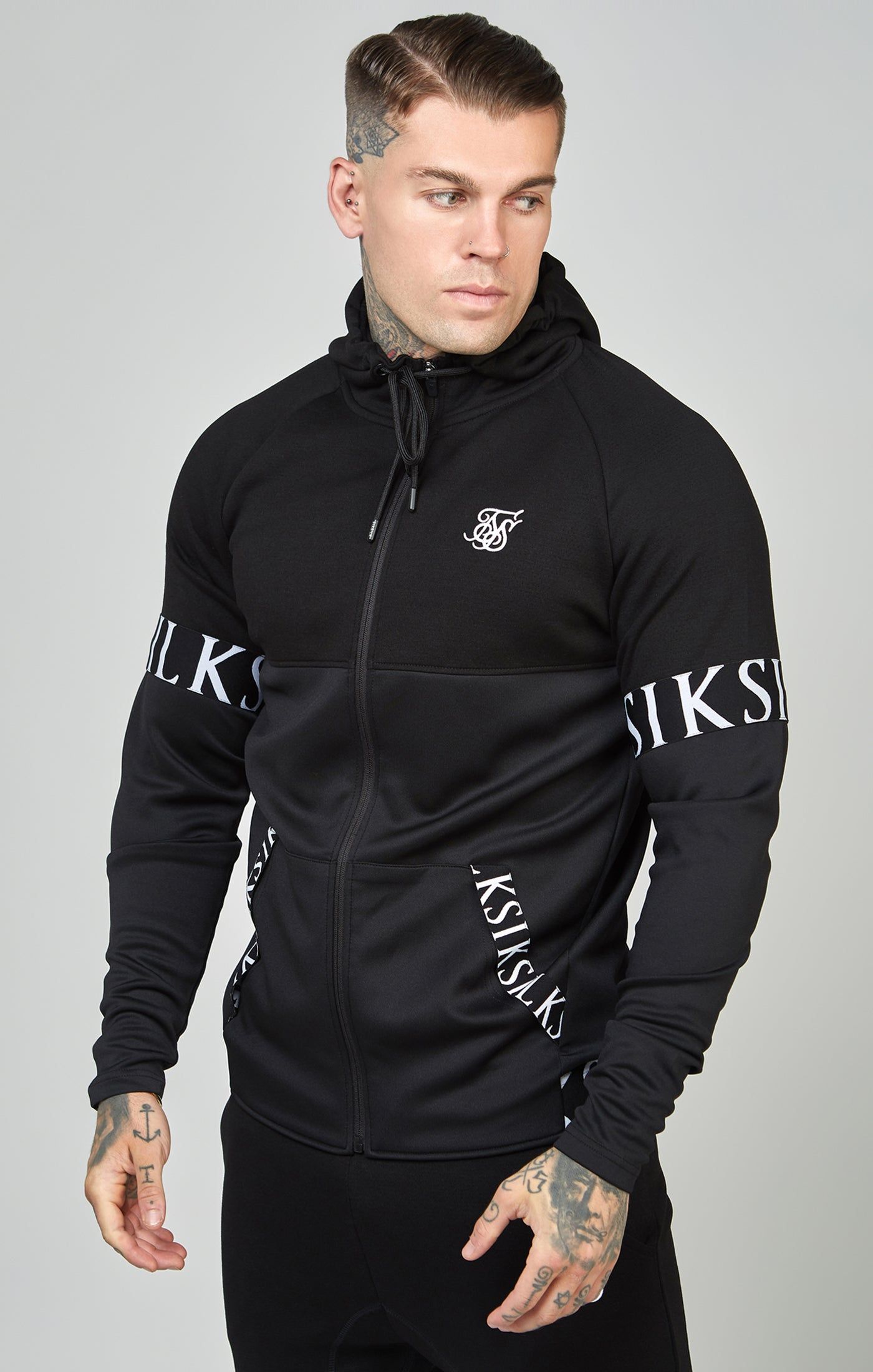 Dynamic Zip Through Hoodie sold by Siksilk product image thumbnail 4