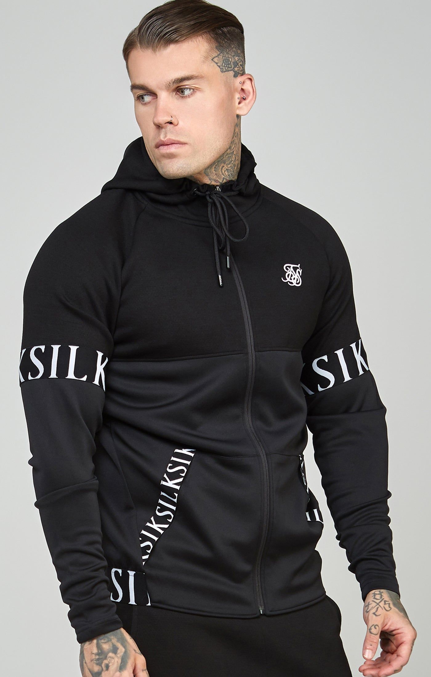 Dynamic Zip Through Hoodie sold by Siksilk