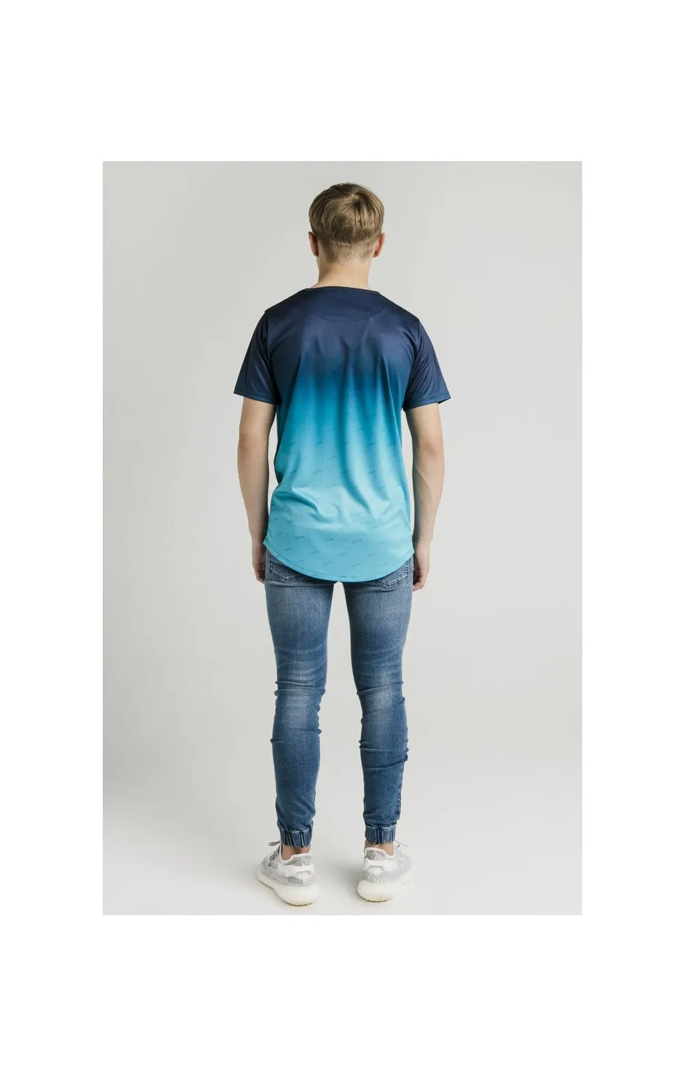 Illusive London Shadow Fade Tee – Teal sold by Siksilk product image thumbnail 5