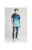 Illusive London Shadow Fade Tee – Teal sold by Siksilk