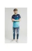 Illusive London Shadow Fade Tee – Teal sold by Siksilk