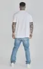 White Logo T-Shirt sold by Siksilk