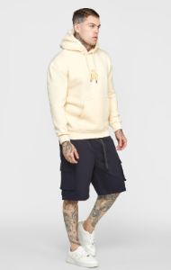 Ecru Foil Hoodie sold by Siksilk