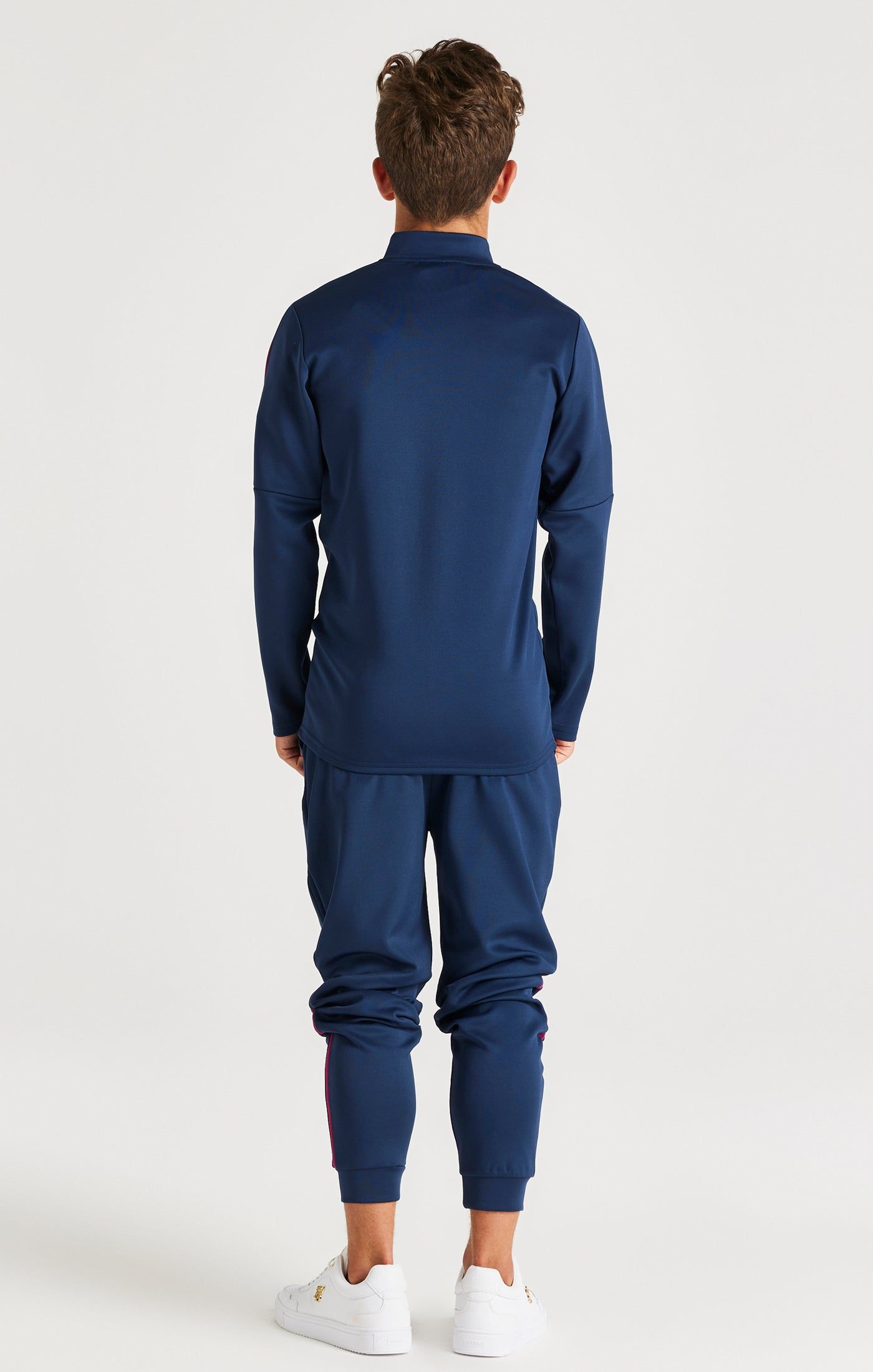 SikSilk Zonal Fade Track Top - Navy sold by Siksilk product image thumbnail 5