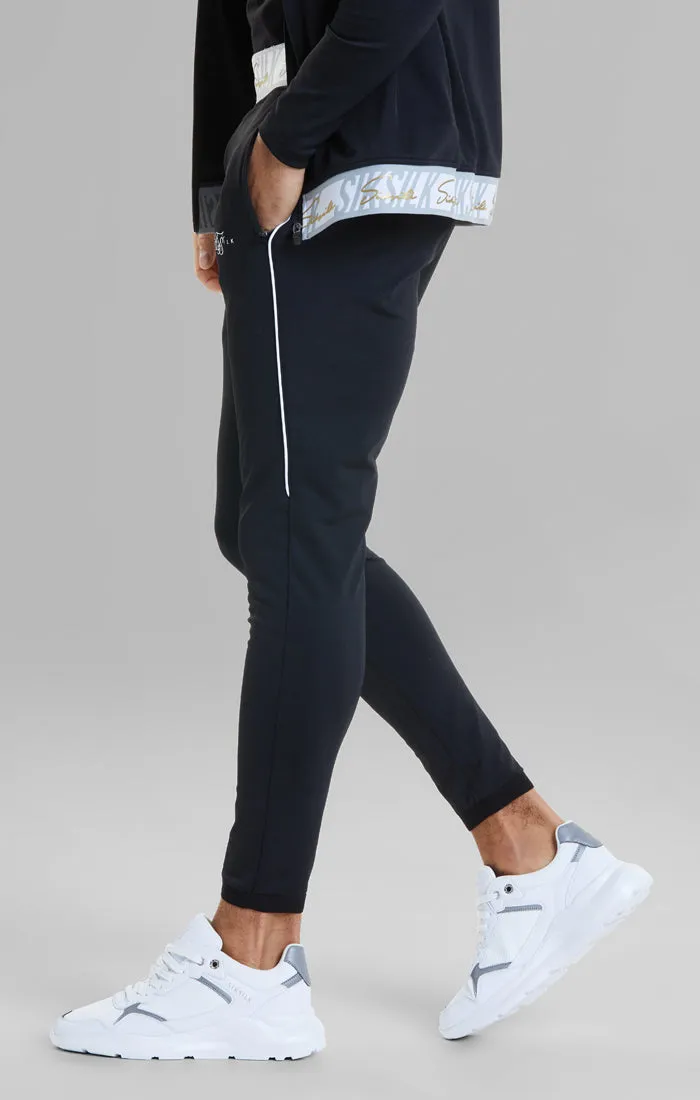 Black Signature Tape Pant sold by Siksilk product image thumbnail 4