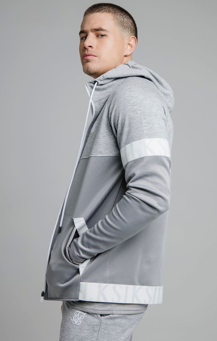 Green Dynamic Function Zip Through Hoodie sold by Siksilk product image thumbnail 3