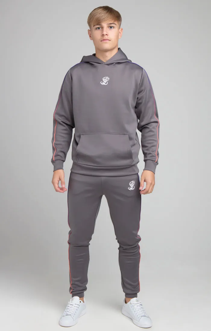 Boys Illusive Grey Overhead Hoodie sold by Siksilk product image thumbnail 3