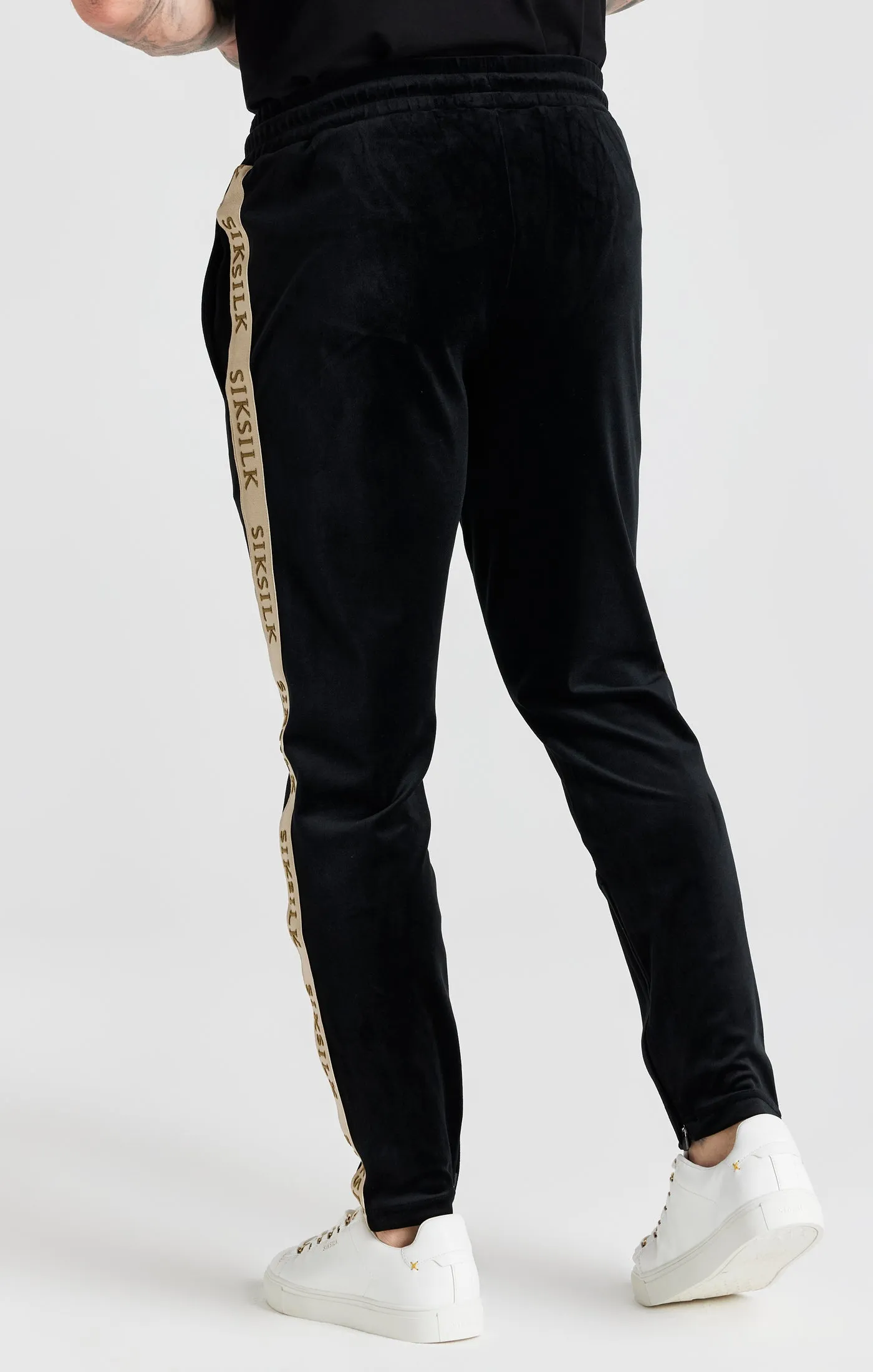Black Track Pant sold by Siksilk product image thumbnail 4