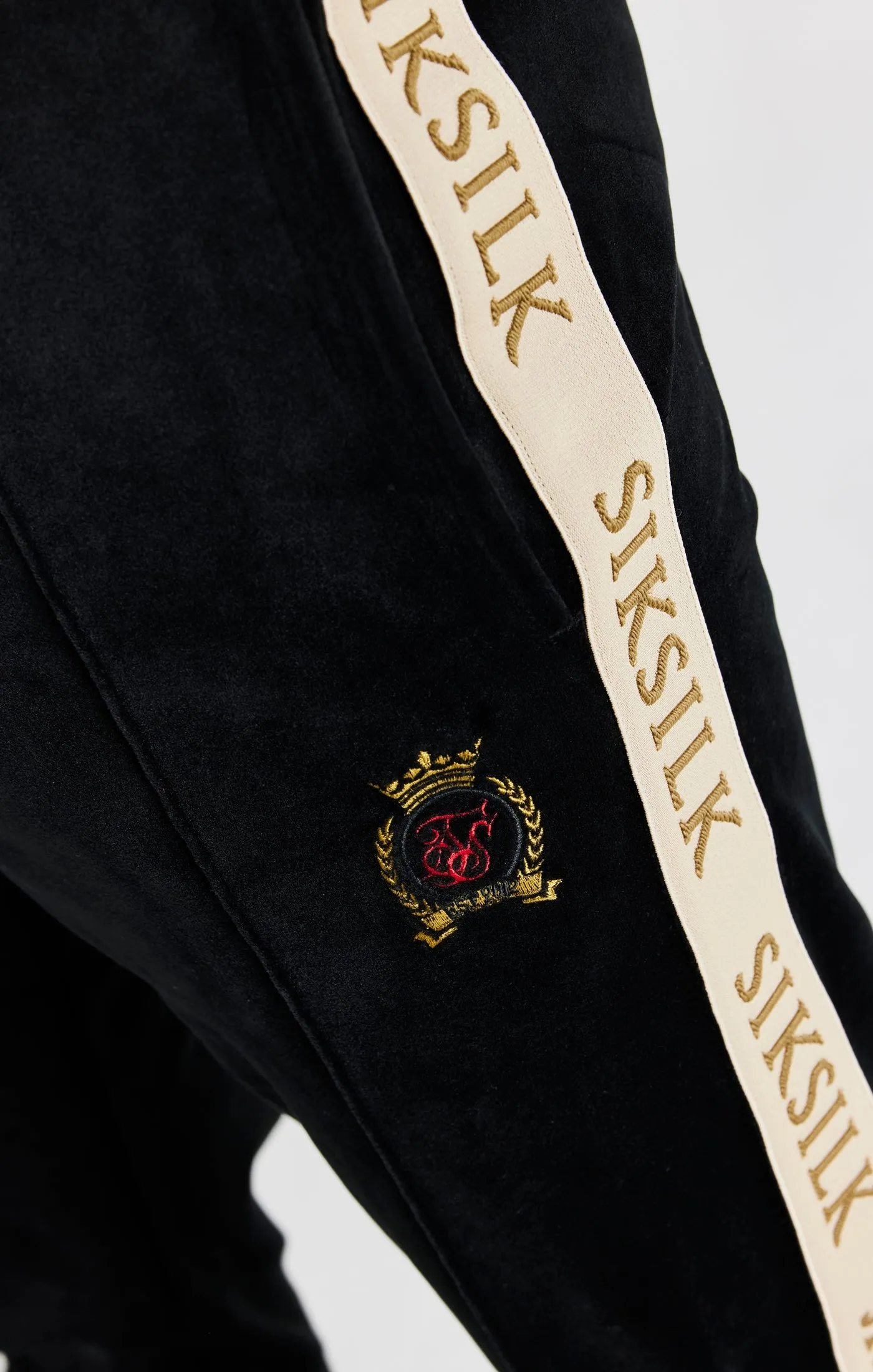 Black Track Pant sold by Siksilk product image thumbnail 5