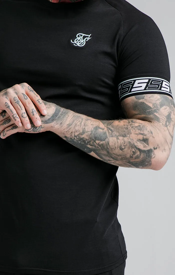 SikSilk S/S Exhibit Tech Tee - Black sold by Siksilk product image thumbnail 2