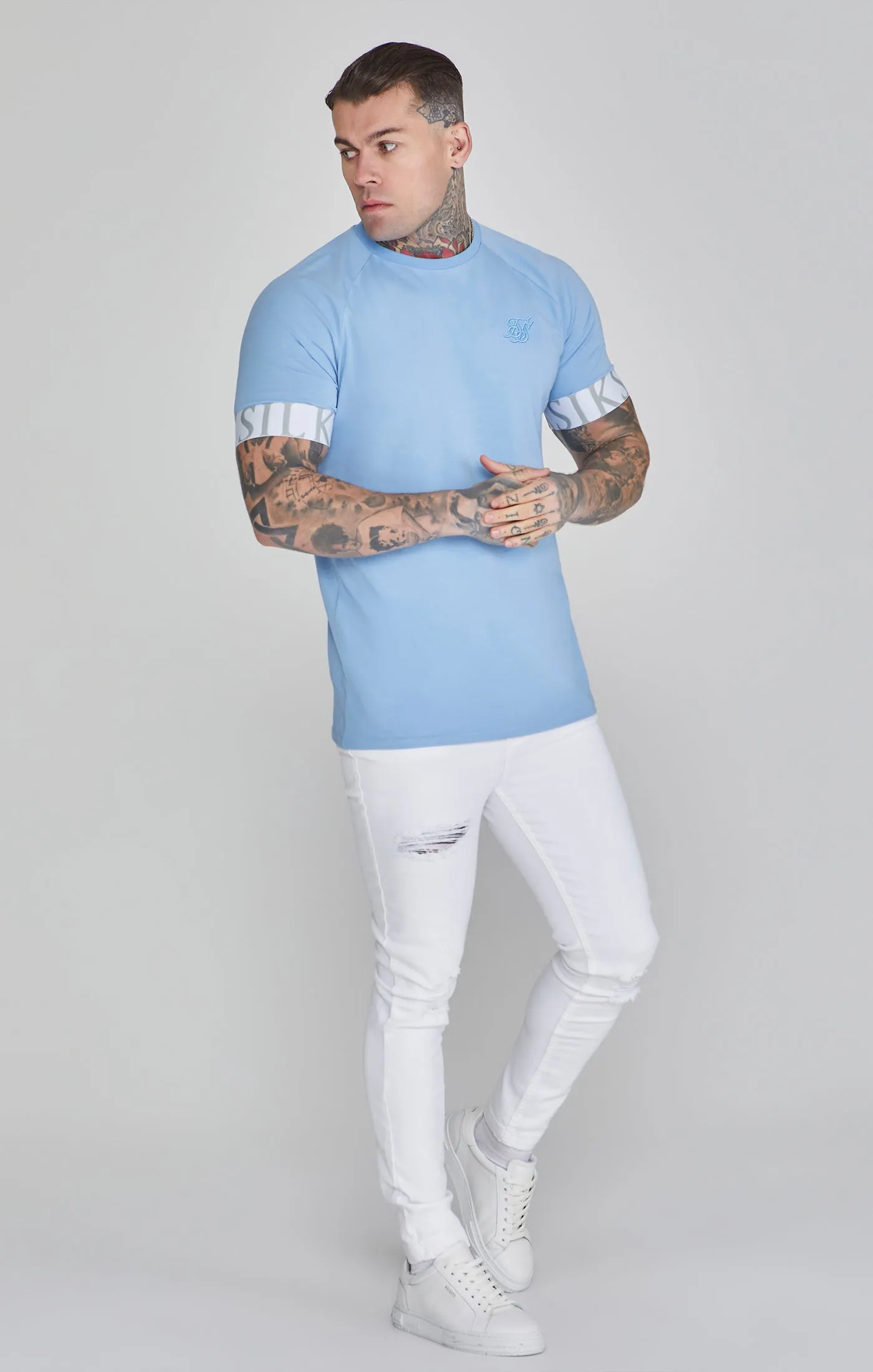 Blue Tech T-Shirt sold by Siksilk product image thumbnail 4