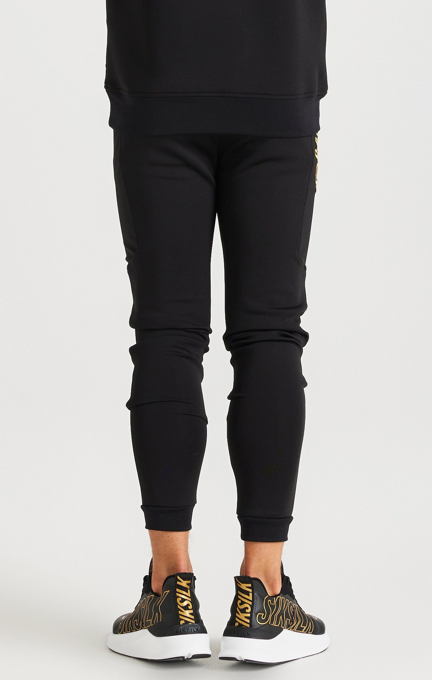 SikSilk Retro Scope Trousers - Black sold by Siksilk product image thumbnail 4