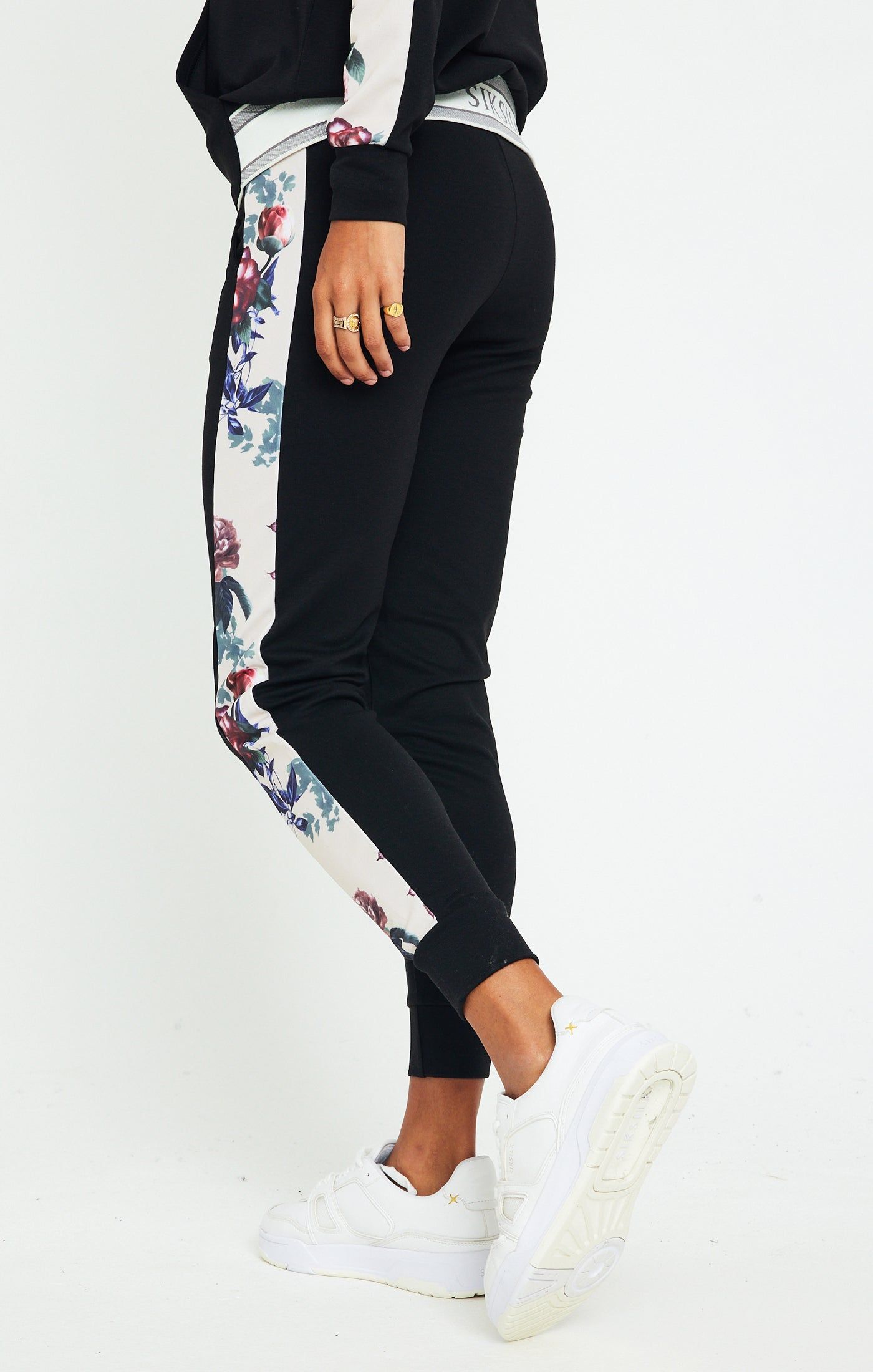 SikSilk Botanical Florals Pants - Black sold by Siksilk product image thumbnail 3