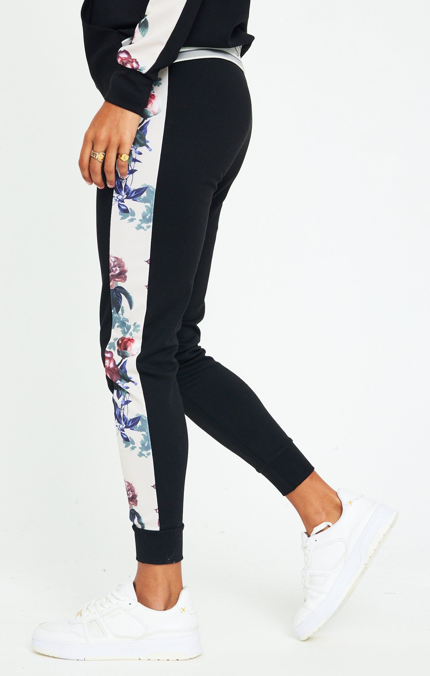 SikSilk Botanical Florals Pants - Black sold by Siksilk product image thumbnail 2