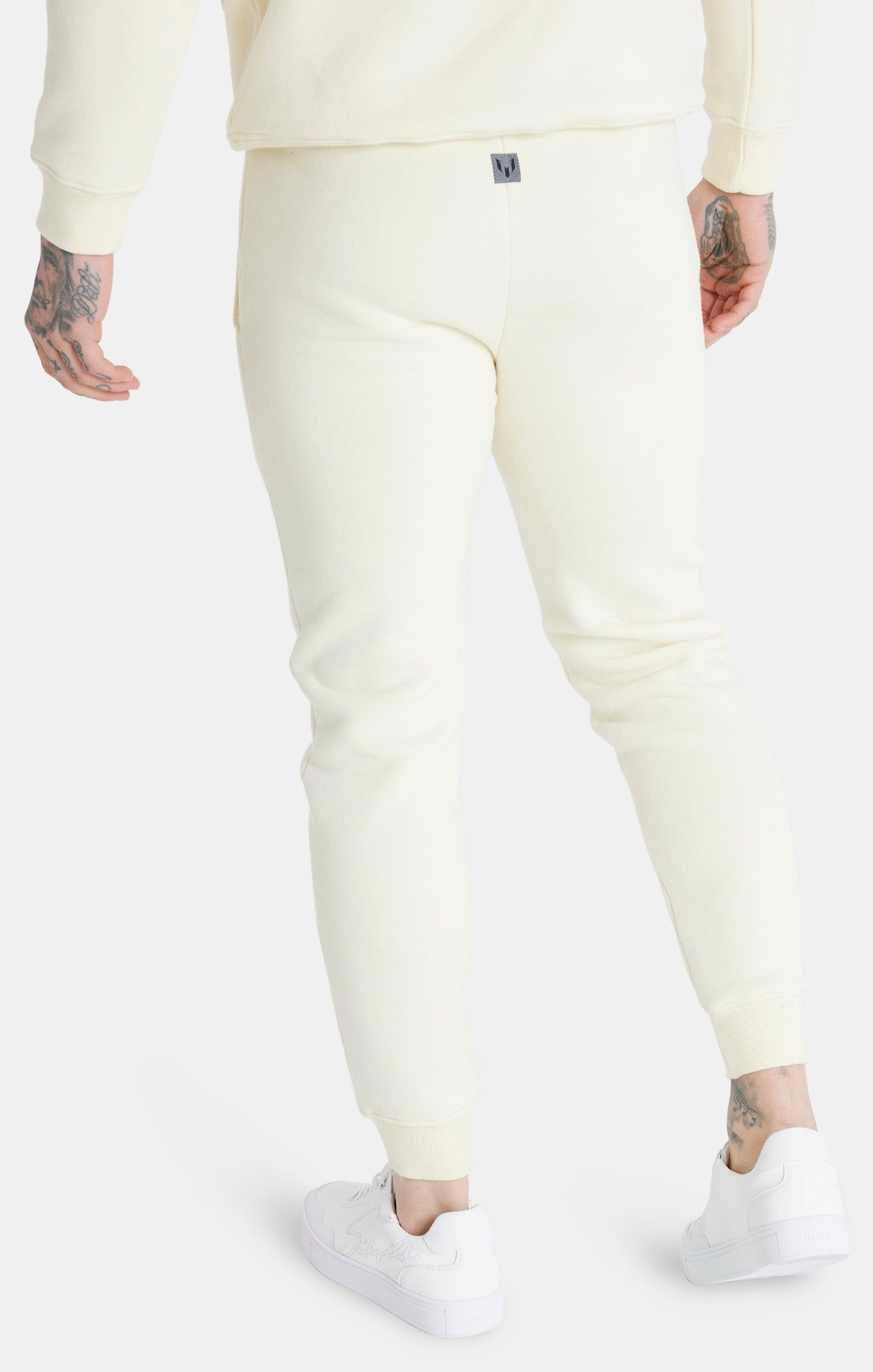 Messi x SikSilk Ecru Embroidered Cuff Pant sold by Siksilk product image thumbnail 3