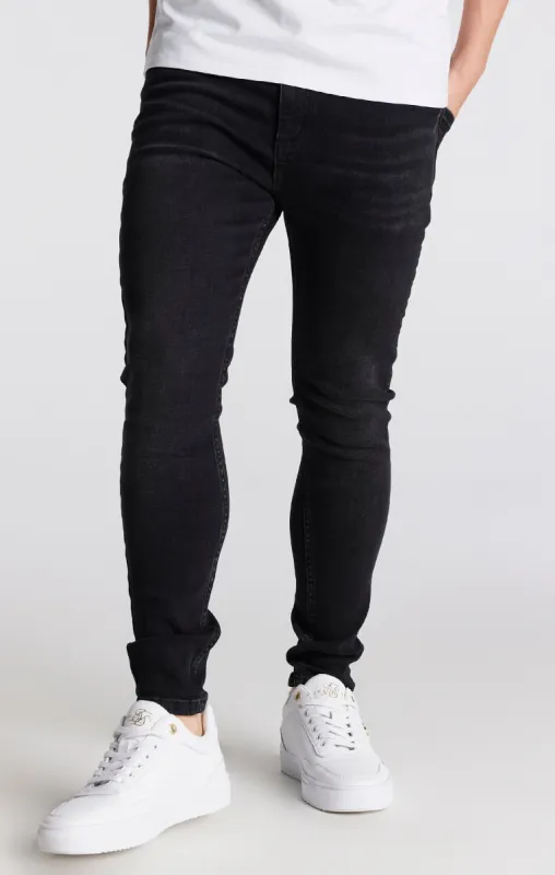 Boys Black Essential Skinny Denim Jean sold by Siksilk