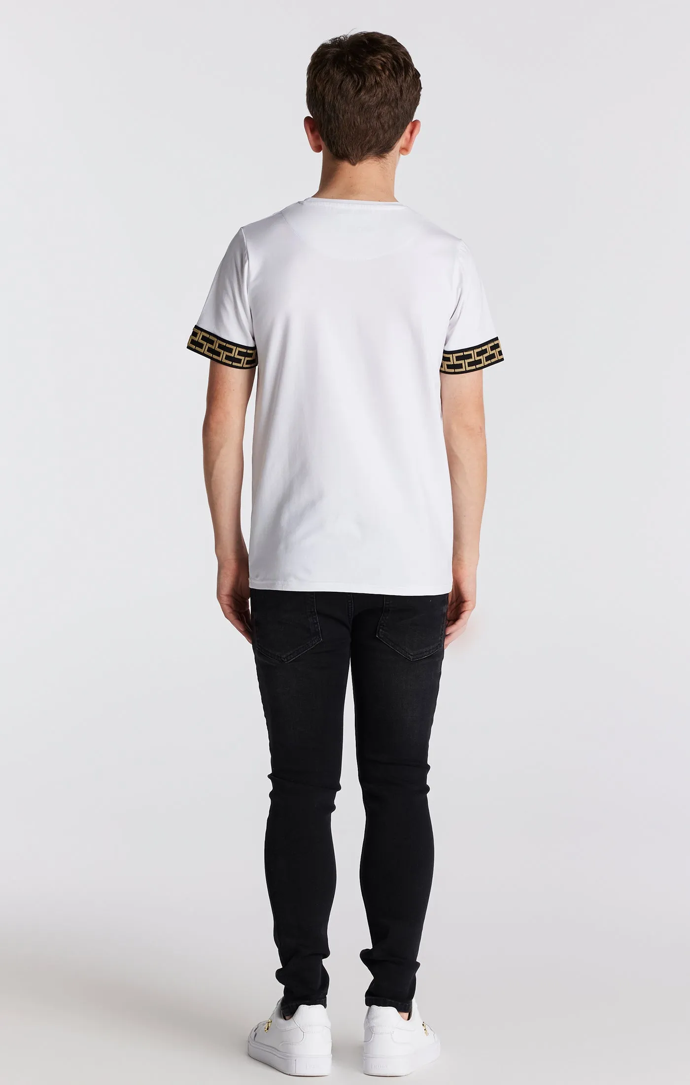 Boys Black Essential Skinny Denim Jean sold by Siksilk product image thumbnail 5