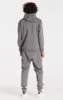 Grey Cargo Fleece Jogger sold by Siksilk