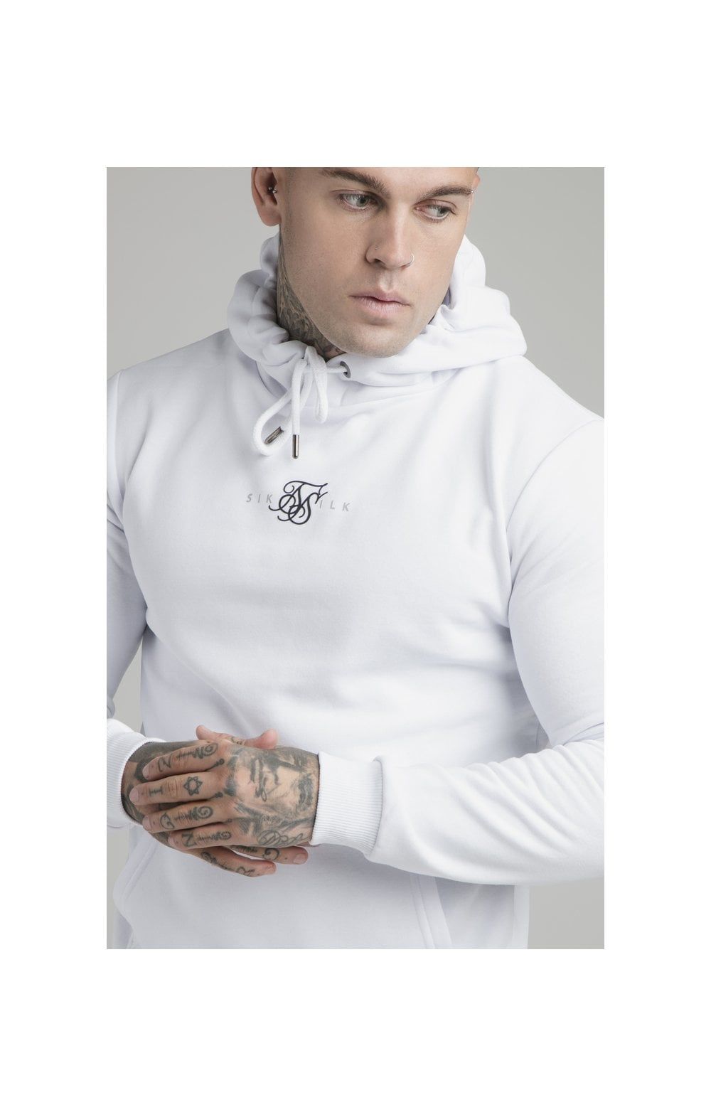 SikSilk Core Overhead Hoodie - White sold by Siksilk product image thumbnail 2