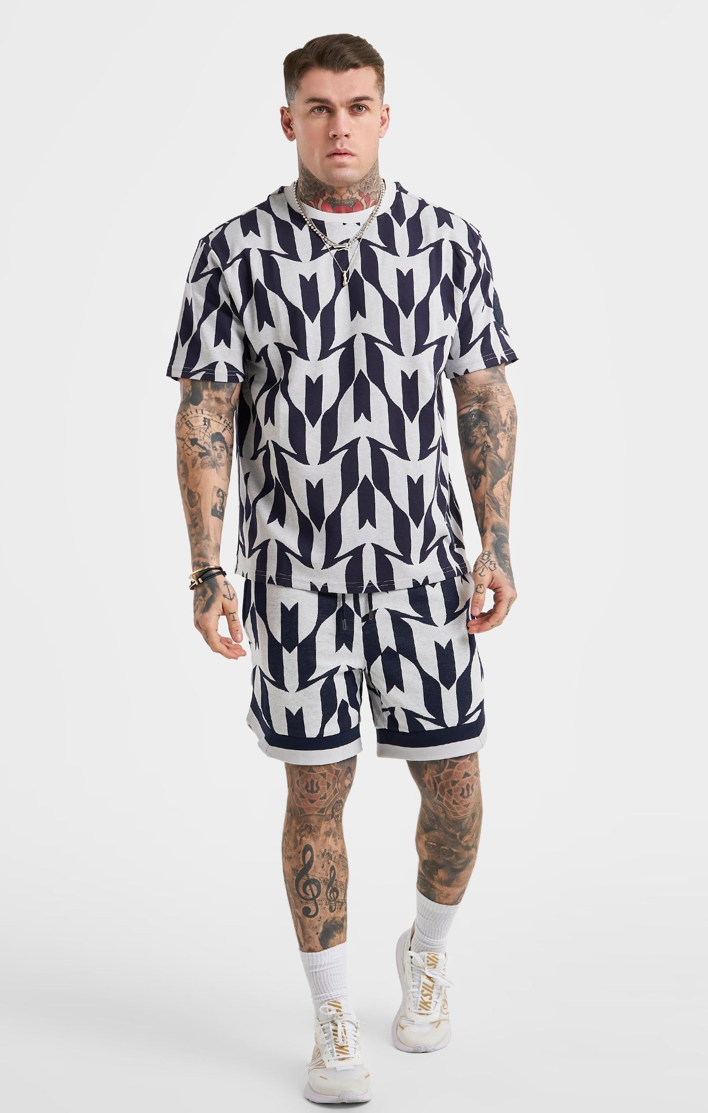 Messi x SikSilk Navy T-Shirt sold by Siksilk product image thumbnail 3
