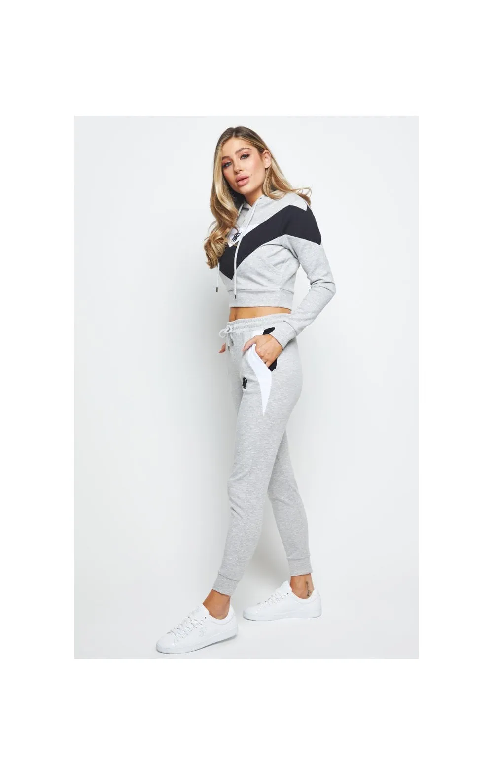 SikSilk Track Pants - Grey Marl sold by Siksilk product image thumbnail 5