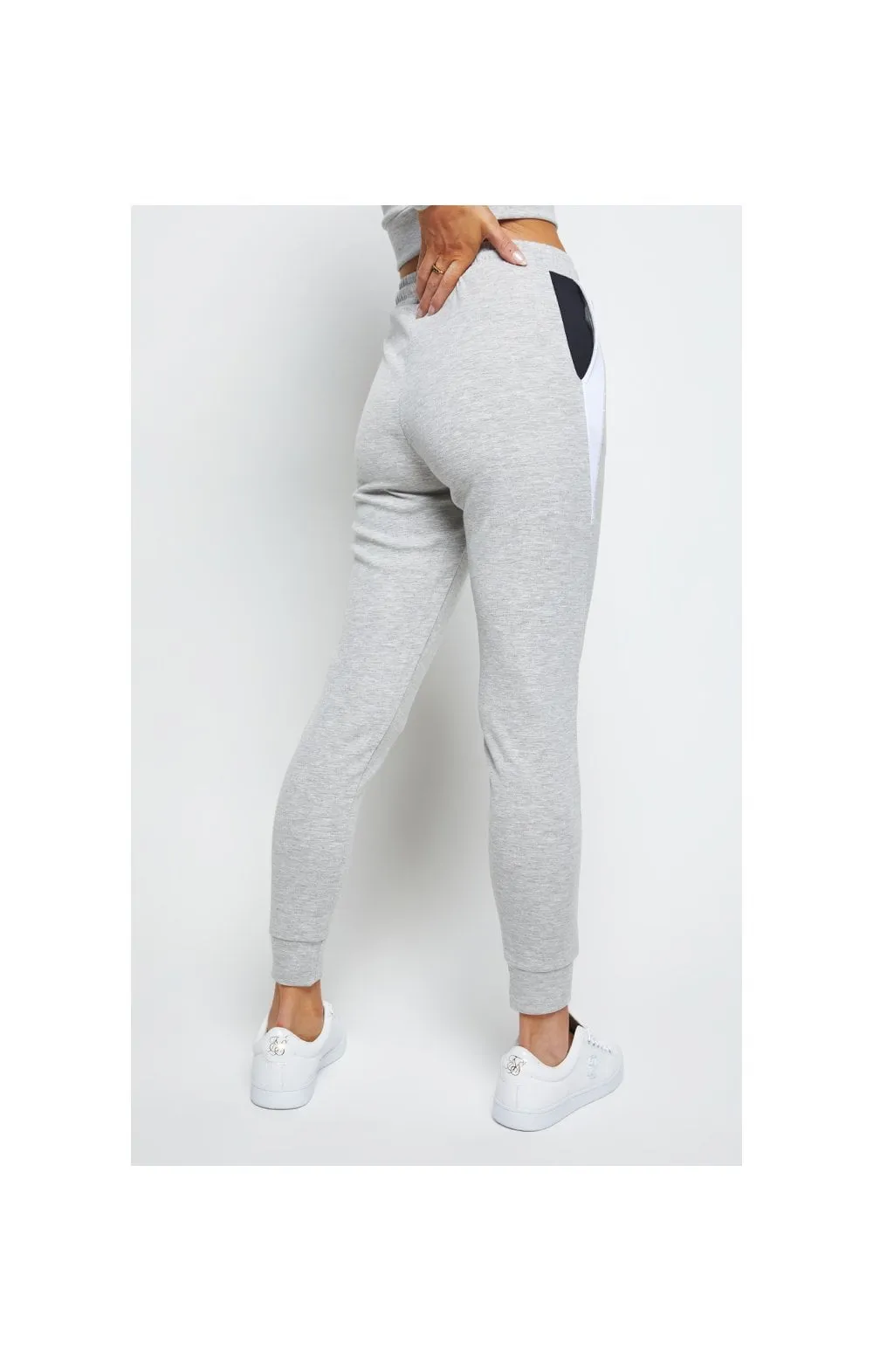 SikSilk Track Pants - Grey Marl sold by Siksilk product image thumbnail 3