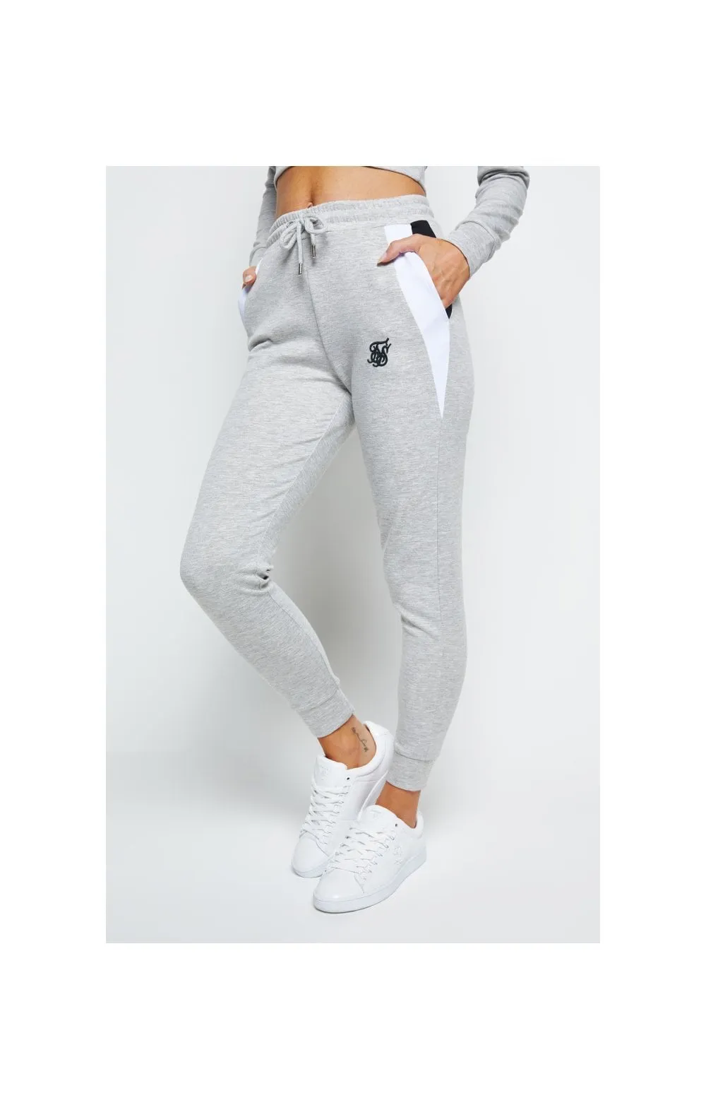 SikSilk Track Pants - Grey Marl sold by Siksilk