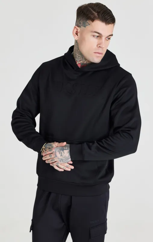 Black Foundation Oversized Hoodie sold by Siksilk