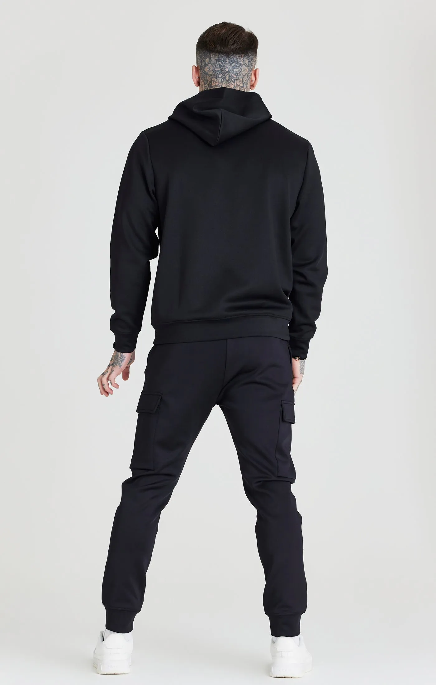 Black Foundation Oversized Hoodie sold by Siksilk product image thumbnail 5