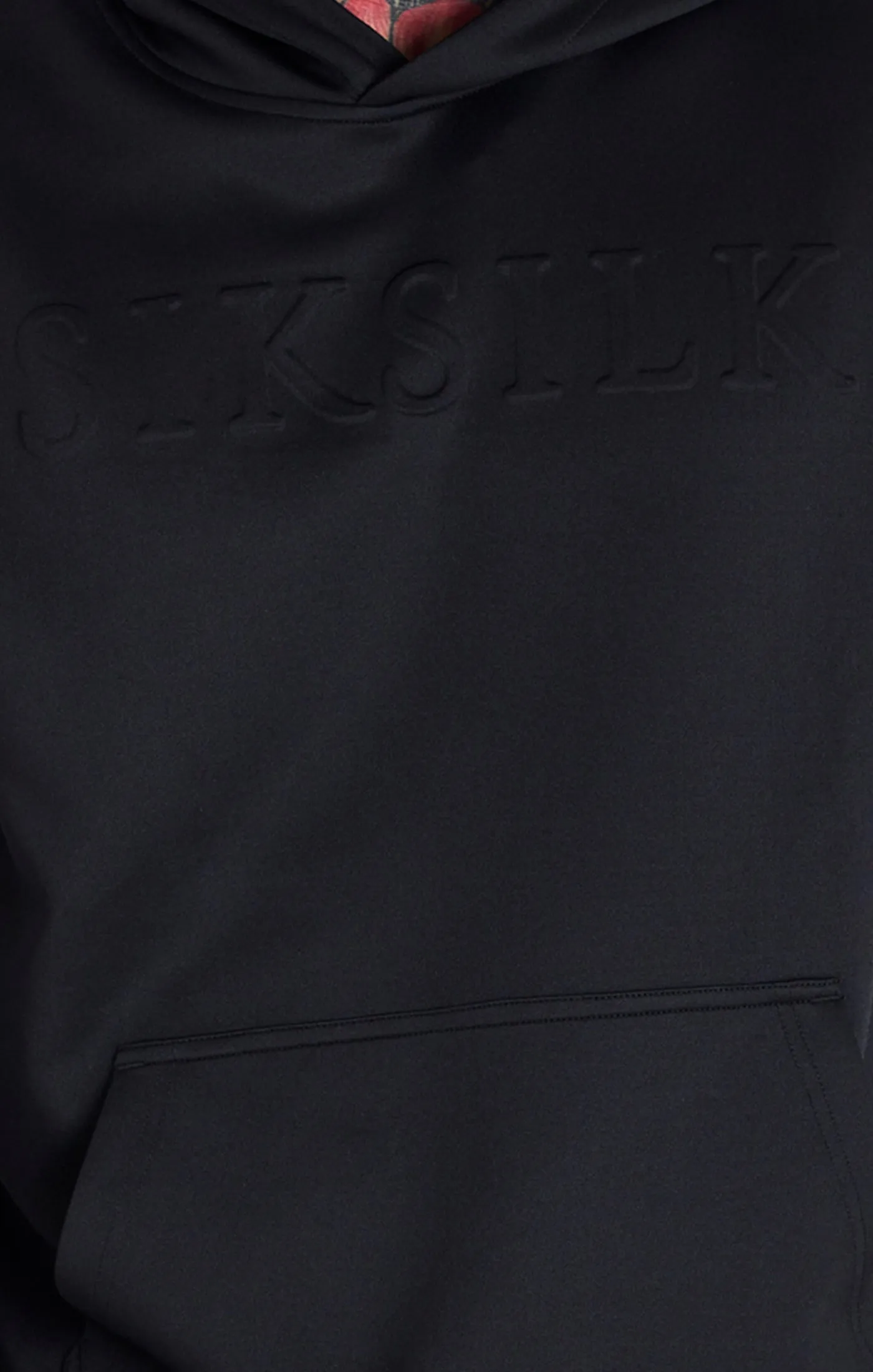 Black Foundation Oversized Hoodie sold by Siksilk product image thumbnail 2