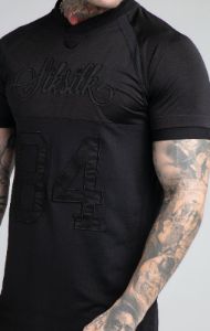 SikSilk Stretch Tee - Black sold by Siksilk