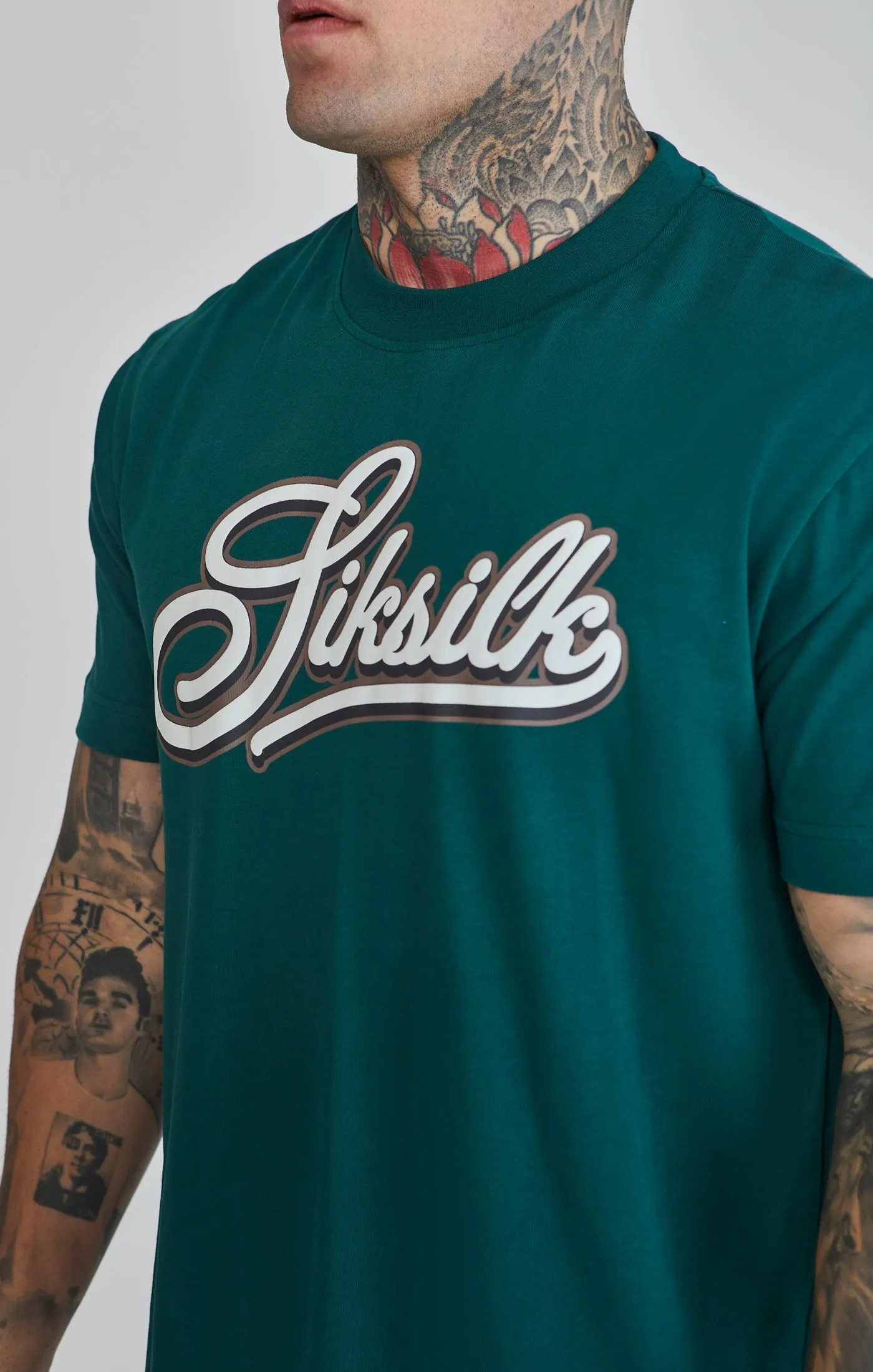 Logo T-Shirt sold by Siksilk product image thumbnail 3