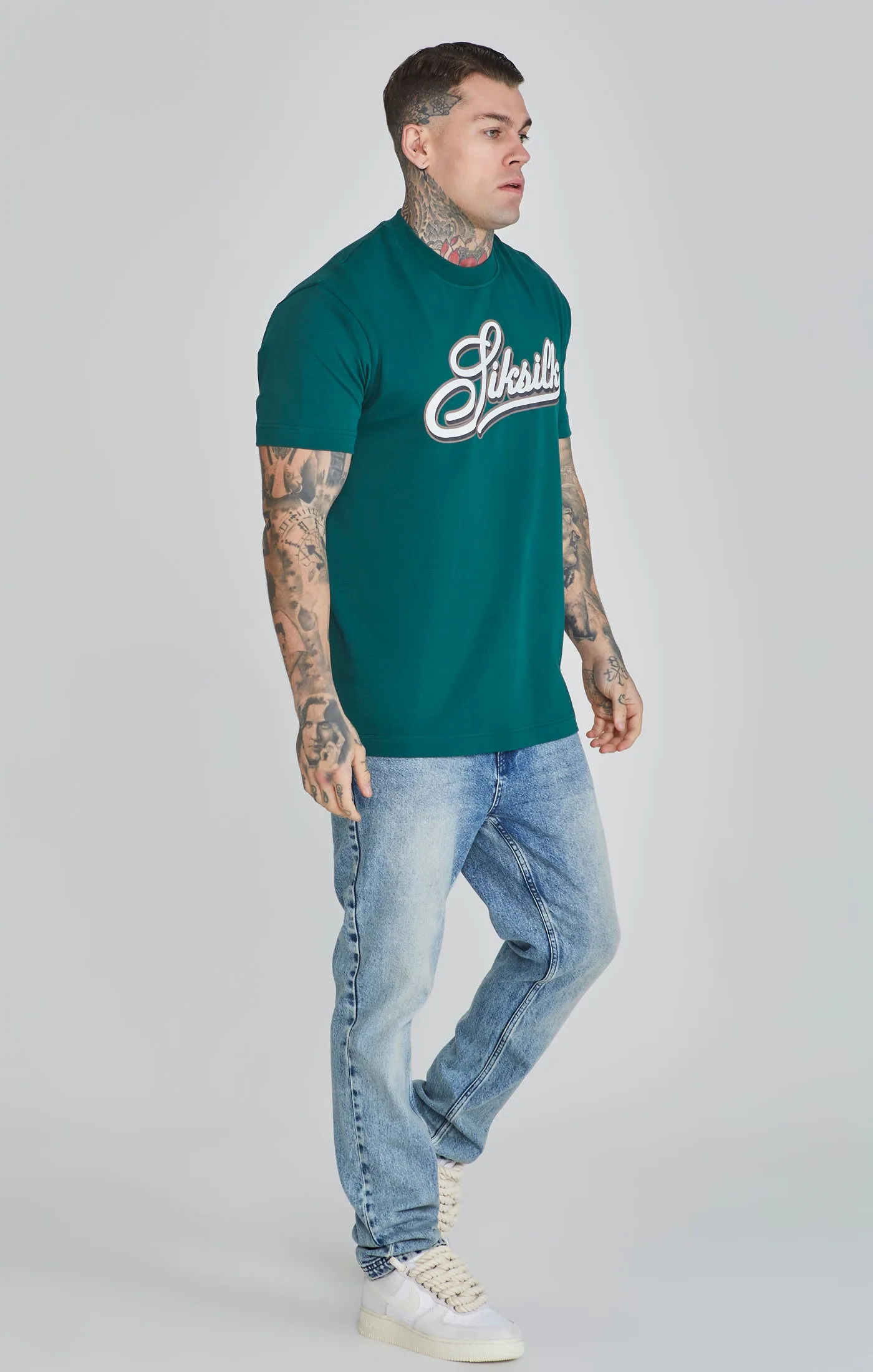 Logo T-Shirt sold by Siksilk product image thumbnail 4