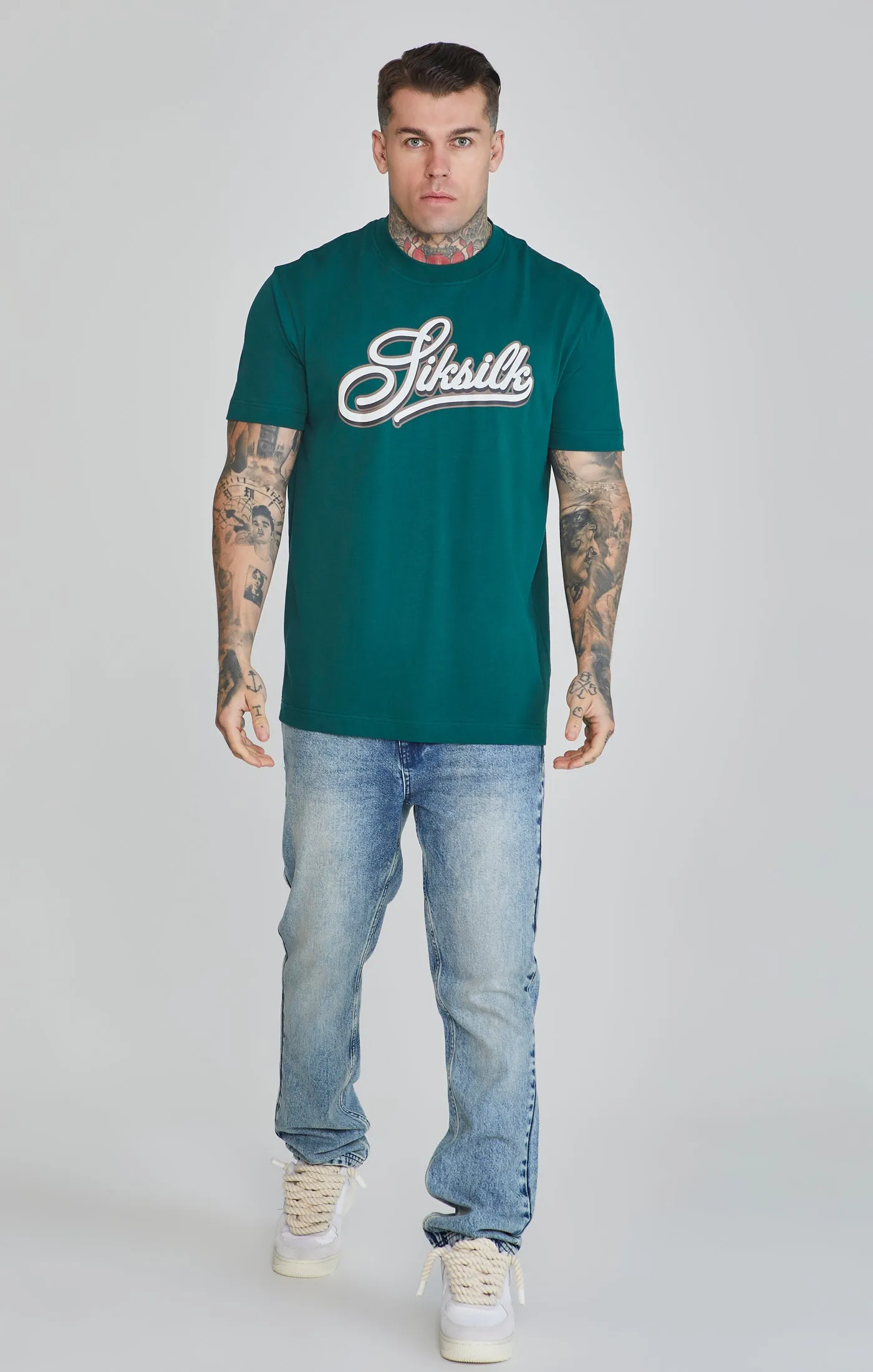 Logo T-Shirt sold by Siksilk product image thumbnail 2