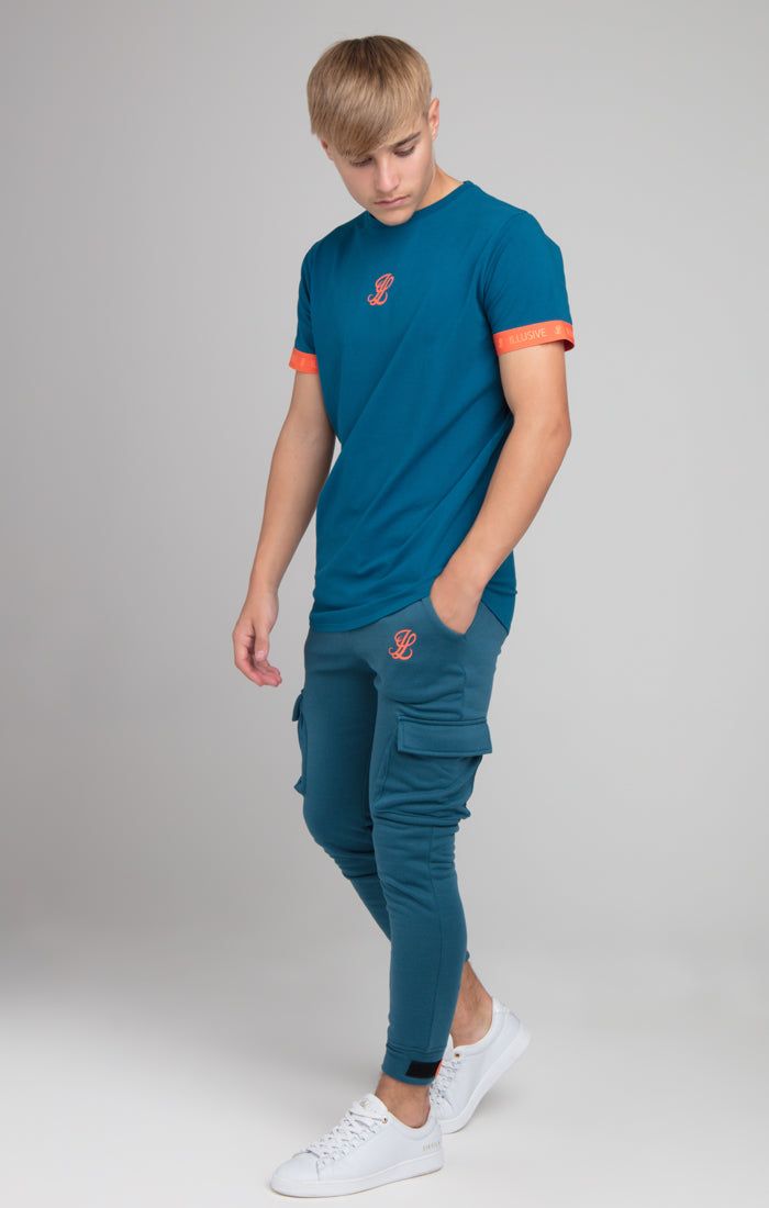Boys Illusive Blue Cargo Jogger sold by Siksilk product image thumbnail 4