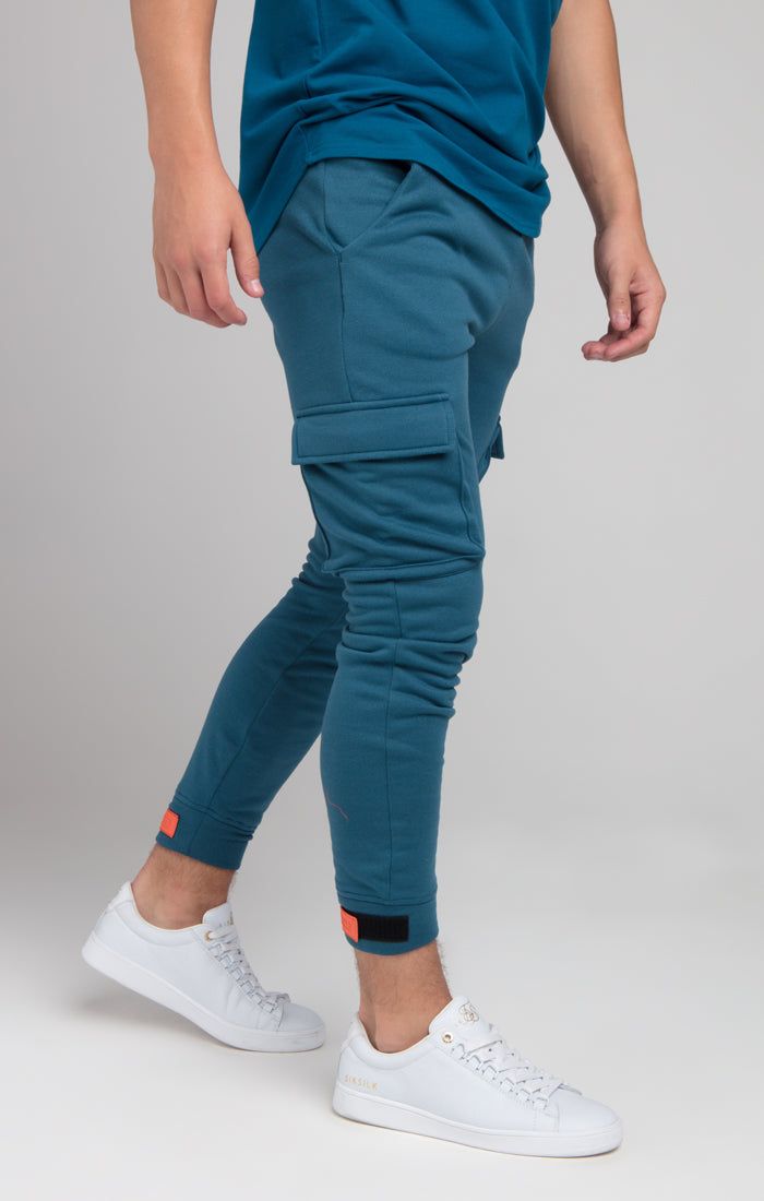 Boys Illusive Blue Cargo Jogger sold by Siksilk product image thumbnail 2