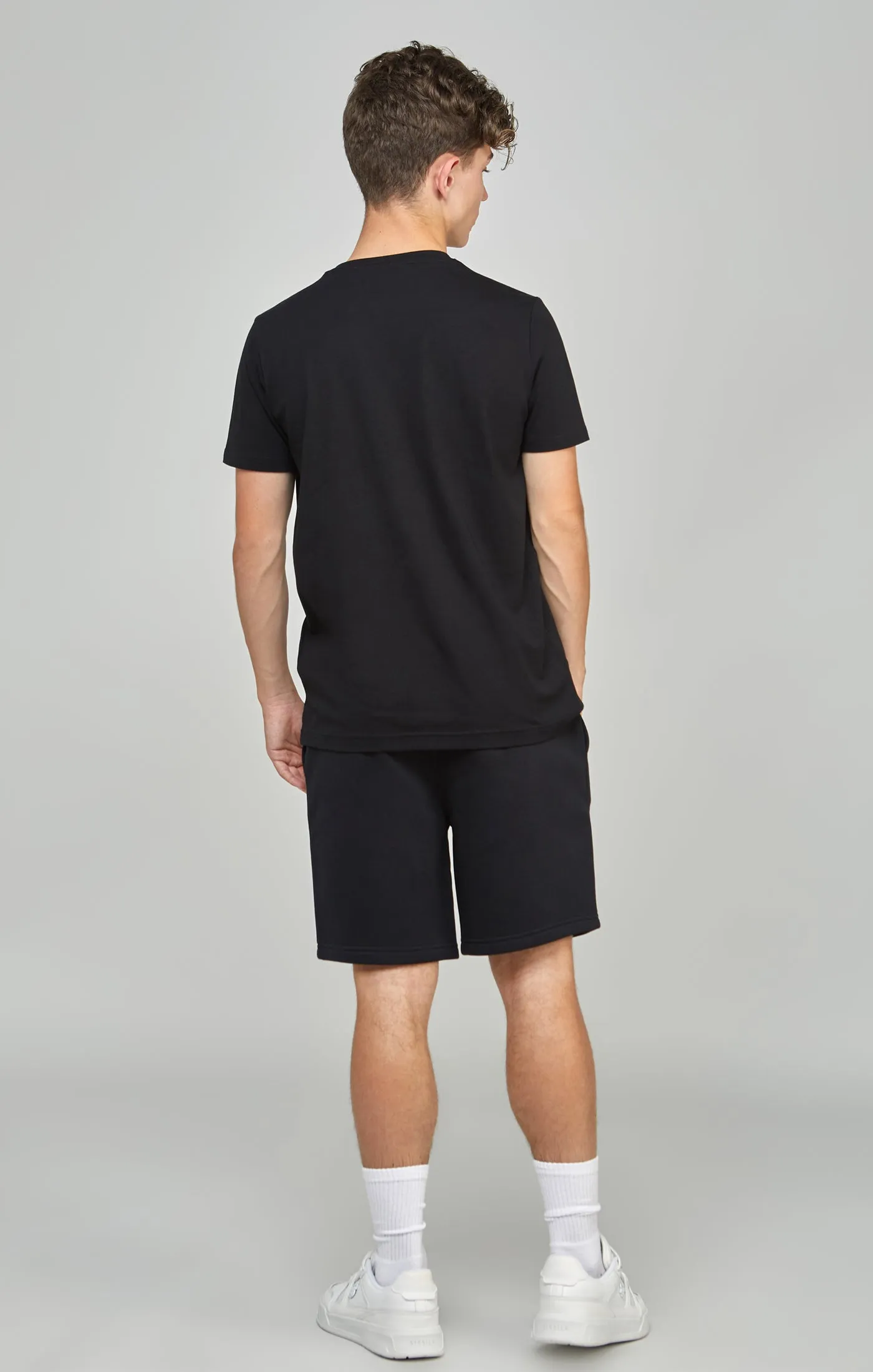 Boys Black Essentials T-Shirt sold by Siksilk product image thumbnail 5