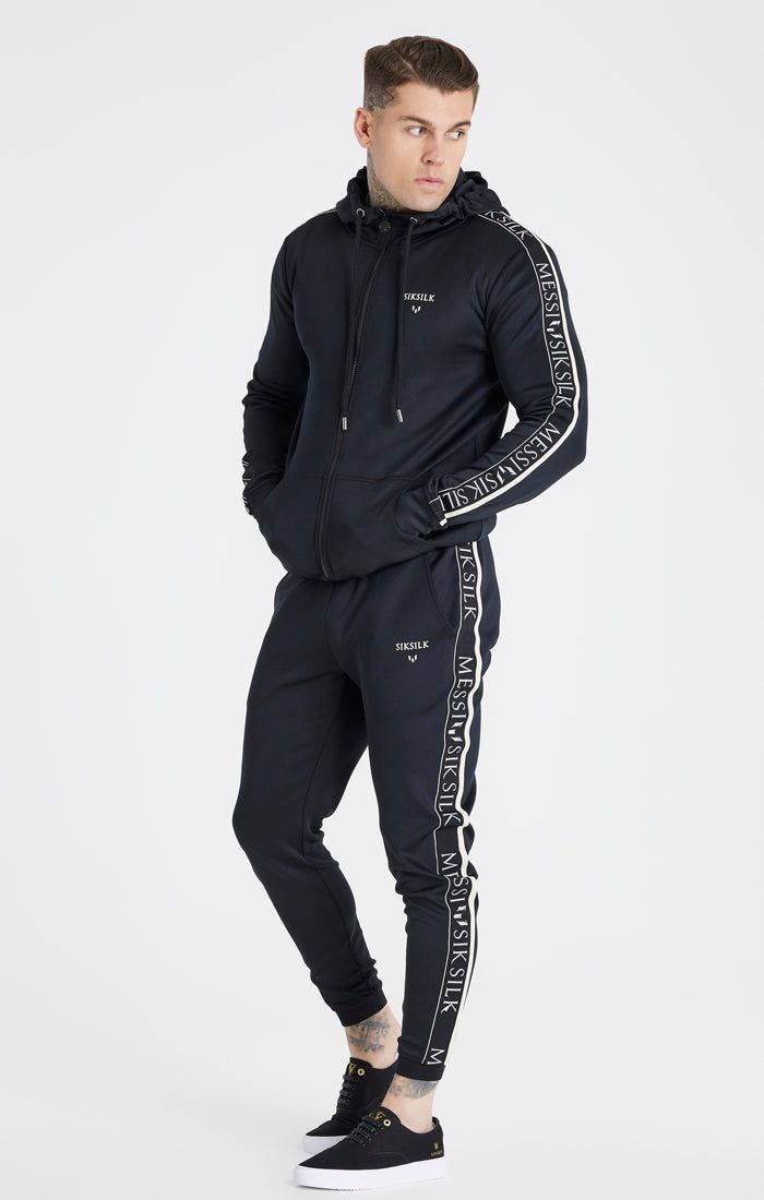 Messi x SikSilk Black Taped Pant sold by Siksilk product image thumbnail 5