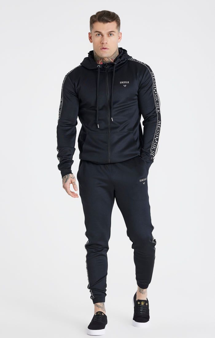 Messi x SikSilk Black Taped Pant sold by Siksilk product image thumbnail 4