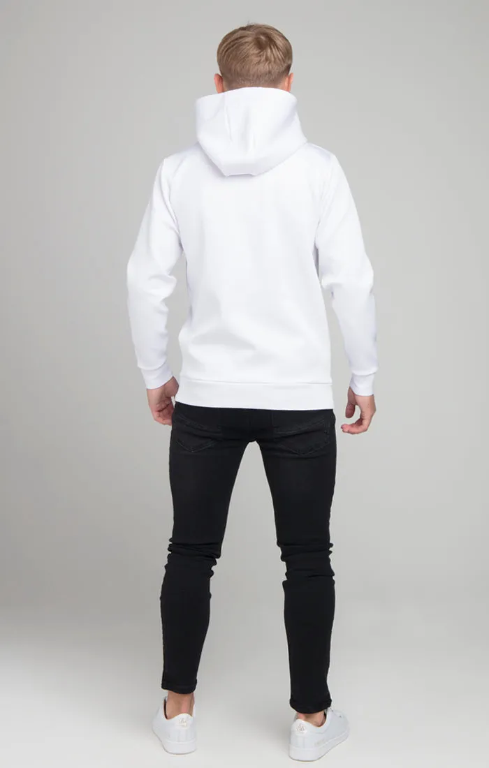 Illusive London Fade Piping Hoodie - White sold by Siksilk product image thumbnail 3