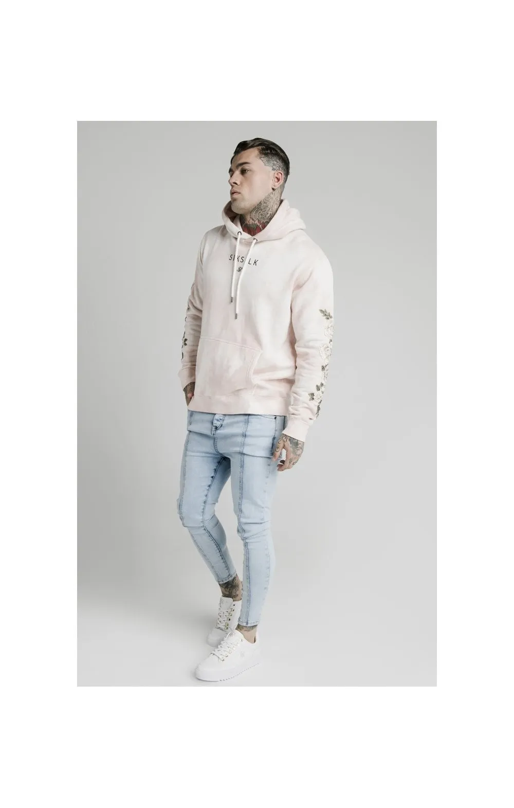 SikSilk Overhead Hoodie - Dusky Pink sold by Siksilk product image thumbnail 4